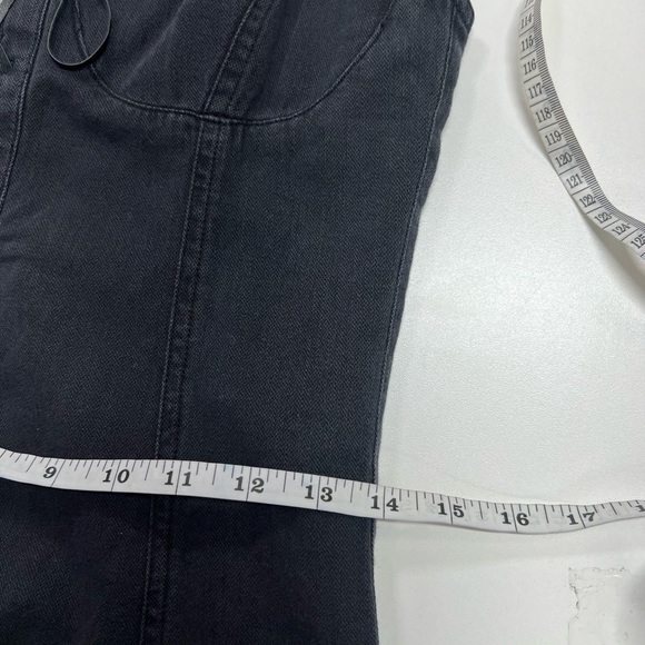 Calvin Klein For UO Black Denim Button Down Mini Dress Size XS New - Picture 10 of 14